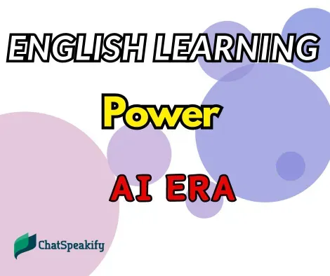 English Learning Power in the AI Era