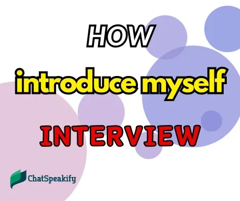 How can I introduce myself in English in an interview?